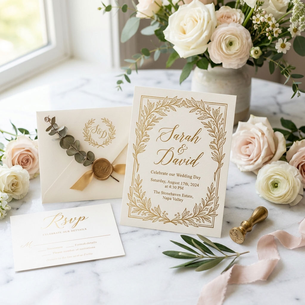Exquisite Wedding Invitations