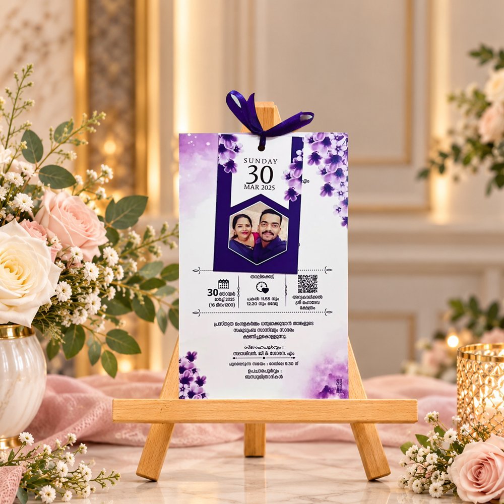 Knot - 2 Ring - Small - Violet- DW1239