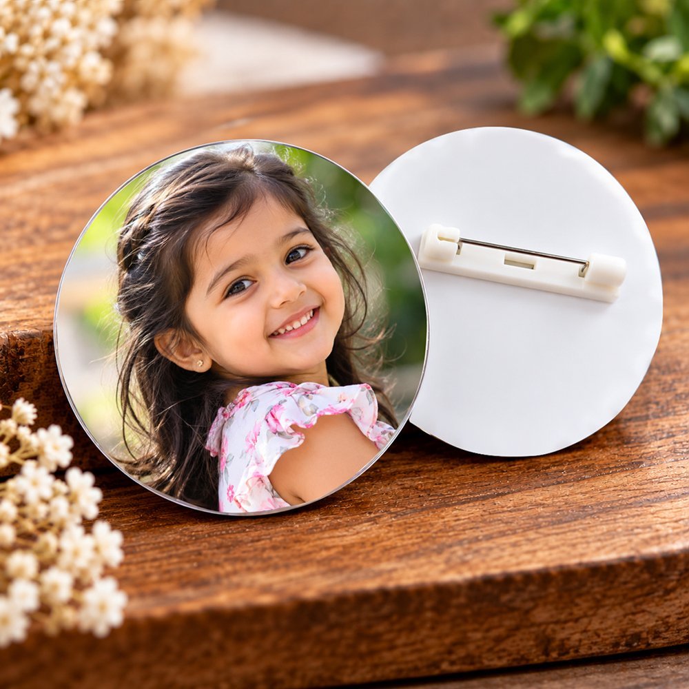 Round Button Badge | Acrylic