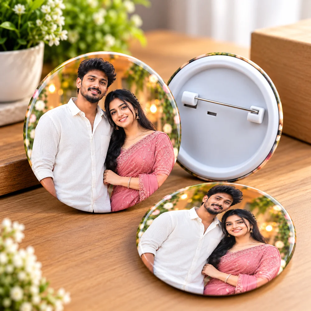 Round Button Badge | Acrylic